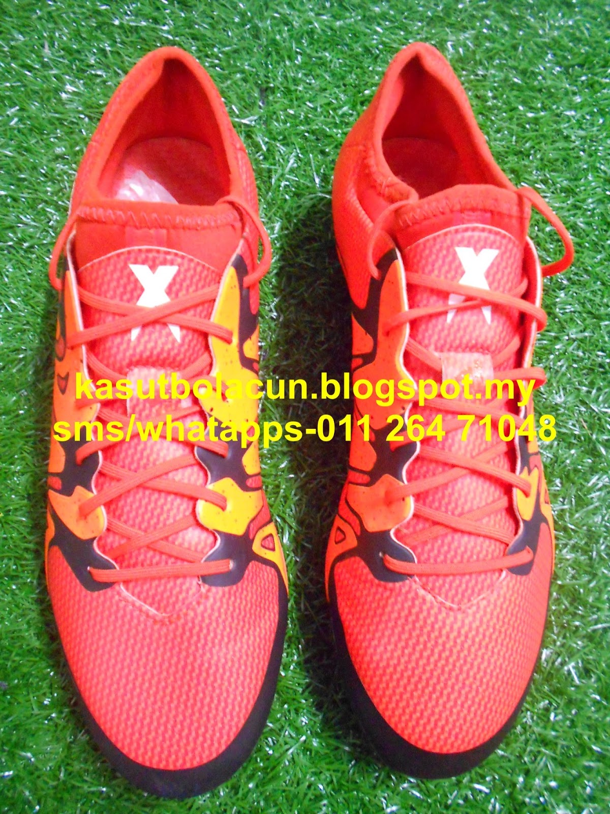 Kasut Bola Cun/Nice Football Boots Adidas X 15.1 SG