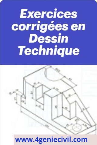 exercices corrigés dessin technique projection orthogonale pdf