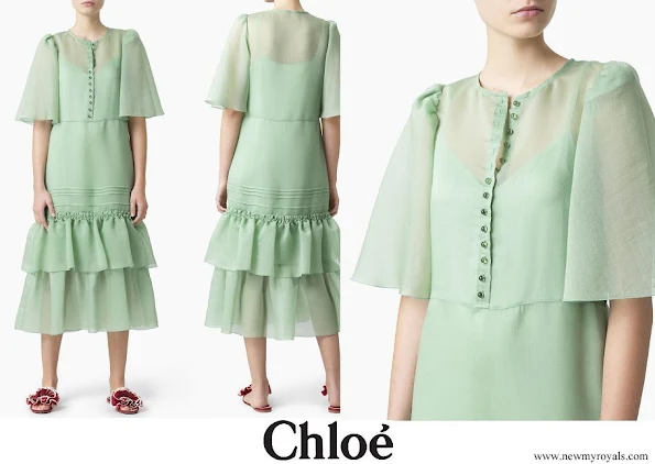 Princess Madeleine wore Chloe midi dress