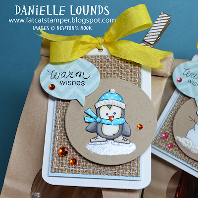 Penguin Tag by Danielle Lounds for Newton's Nook Designs! 