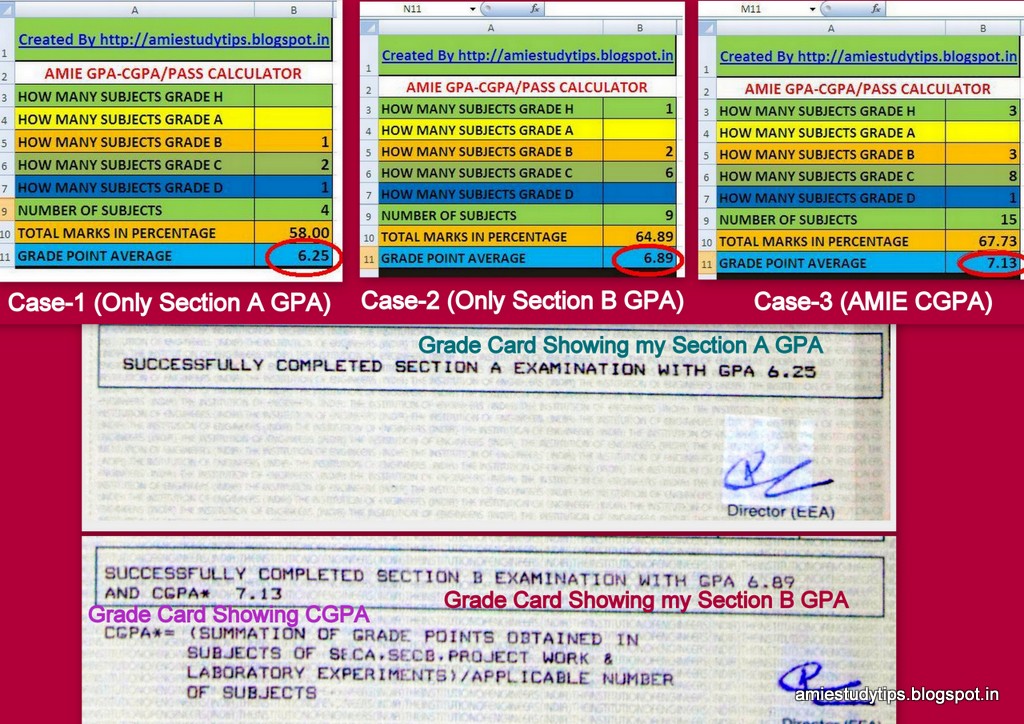 grade calculator excel