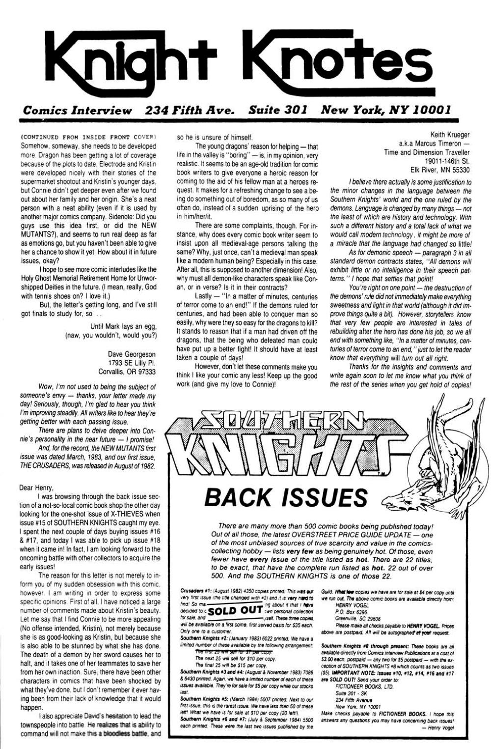 Read online Southern Knights comic -  Issue #23 - 27