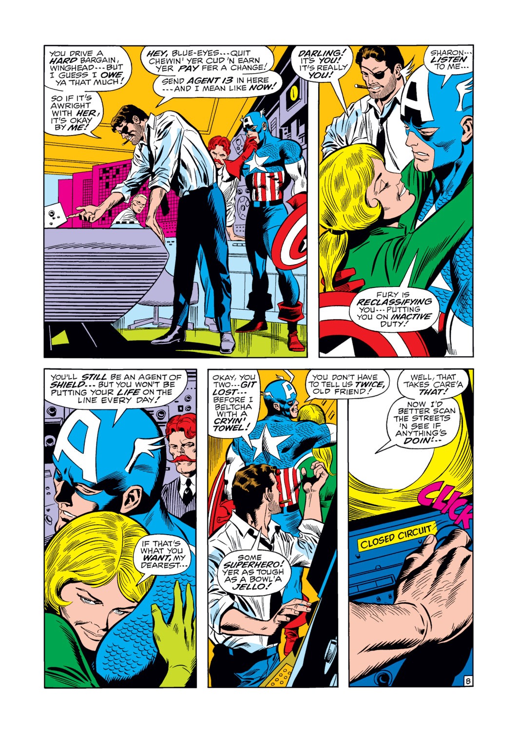 Read online Captain America (1968) comic -  Issue #124 - 9