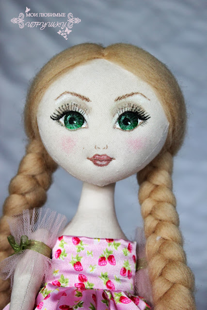 Мои любимые игрушки, авторская текстильная кукла, art cloth doll, my lovely toys