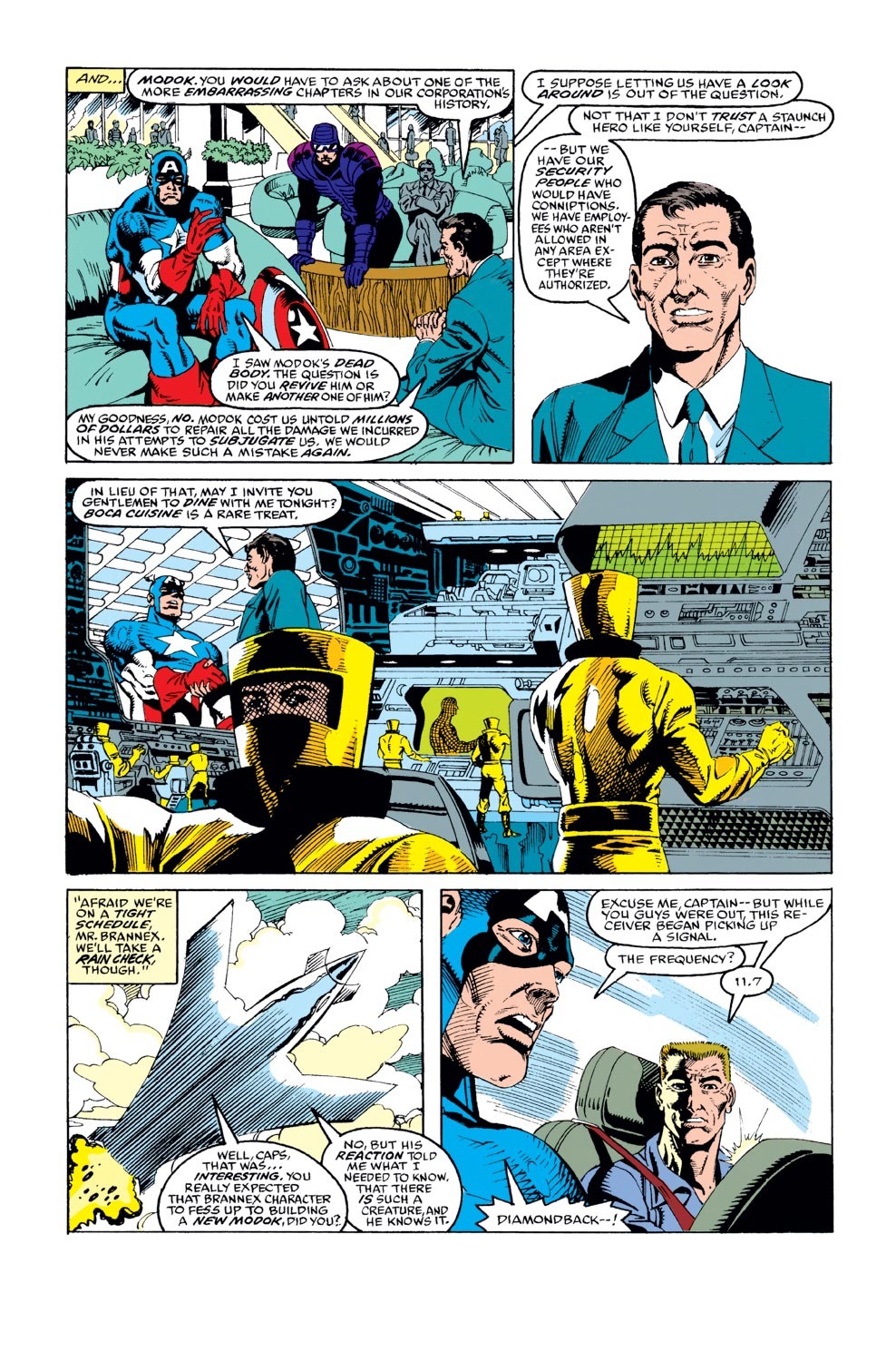 Read online Captain America (1968) comic -  Issue #387 - 12