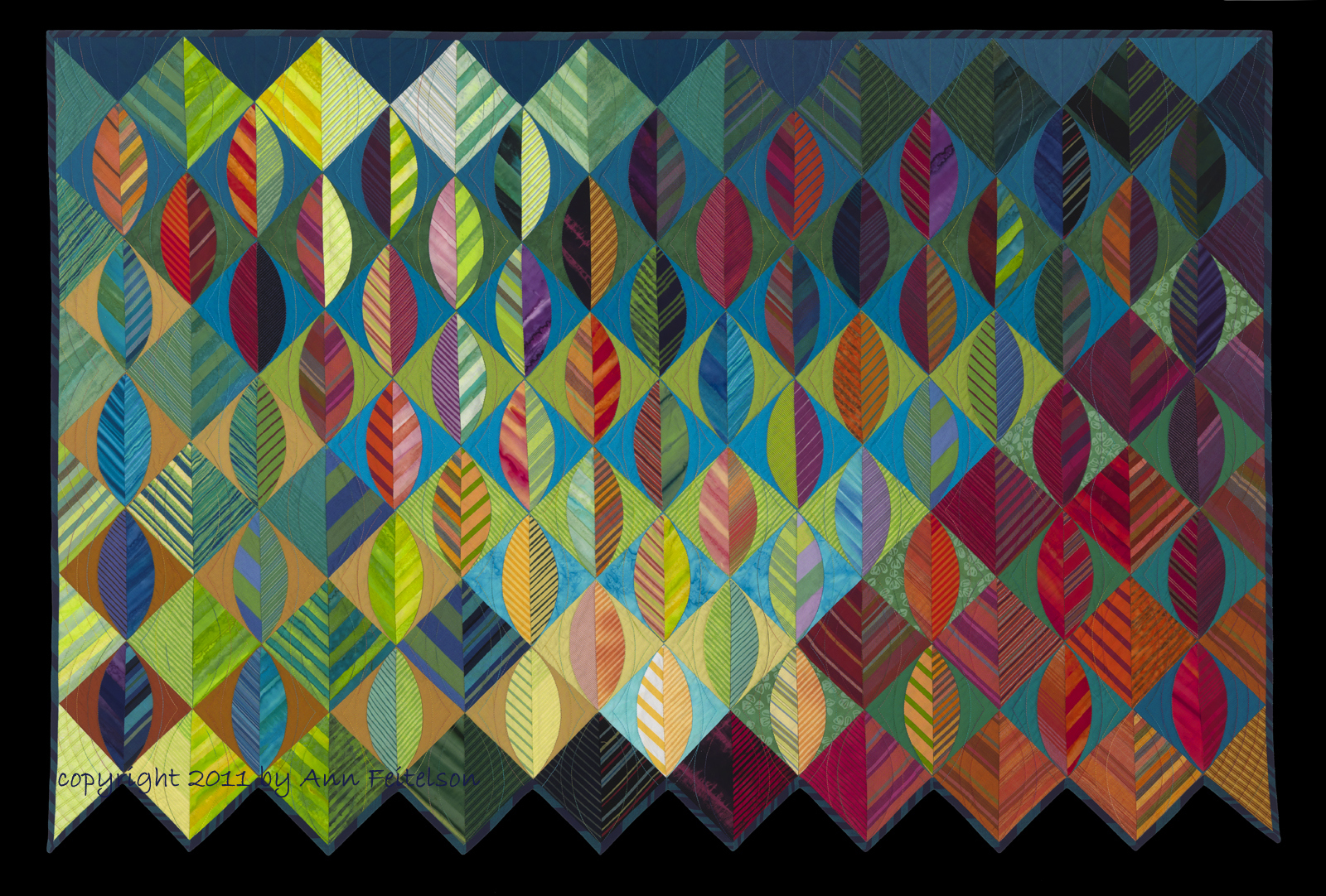 Quilt Inspiration A fine art the colorful quilts of Ann Feitelson