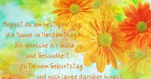 Geburtstagswunsche Gluck Gesundheit Liebe