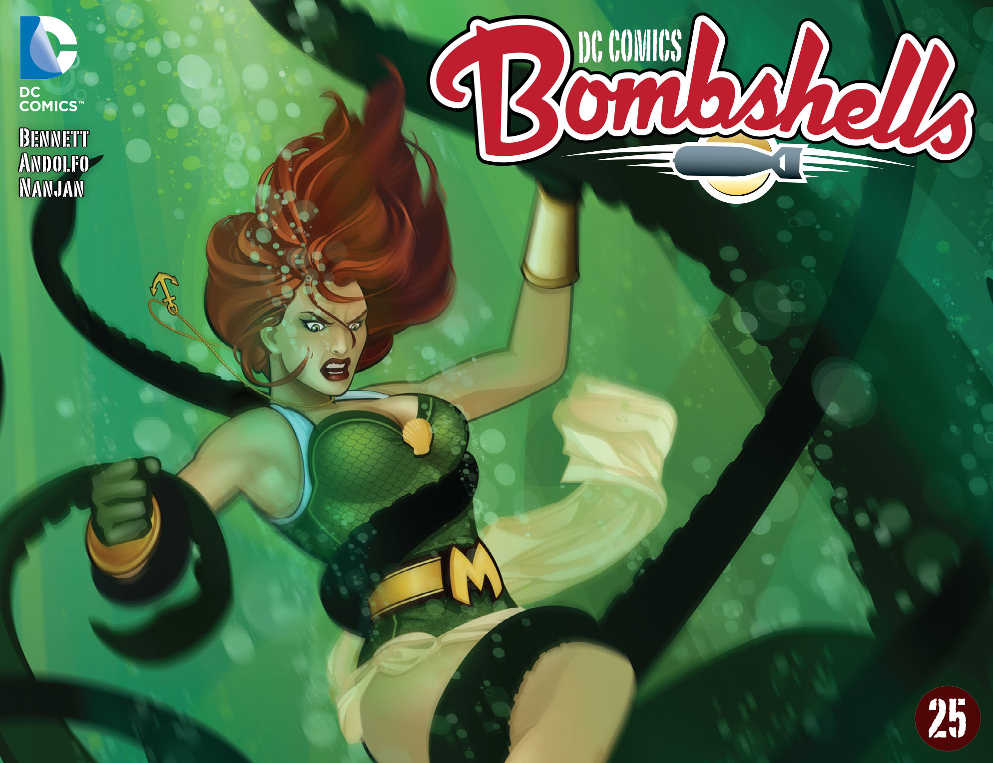 Read online DC Comics: Bombshells comic -  Issue #25 - 1