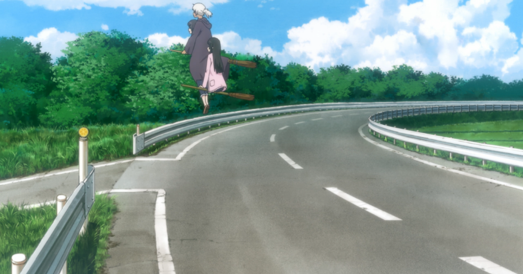 MikeHattsu Anime Journeys: Flying Witch - Whale Watching Road