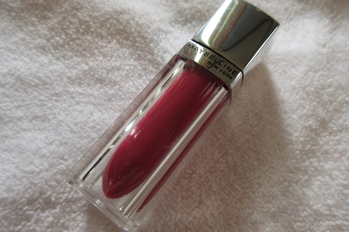 Maybelline Rose Redefined Color Elixir Review+Swatches - Neon Chipmunk