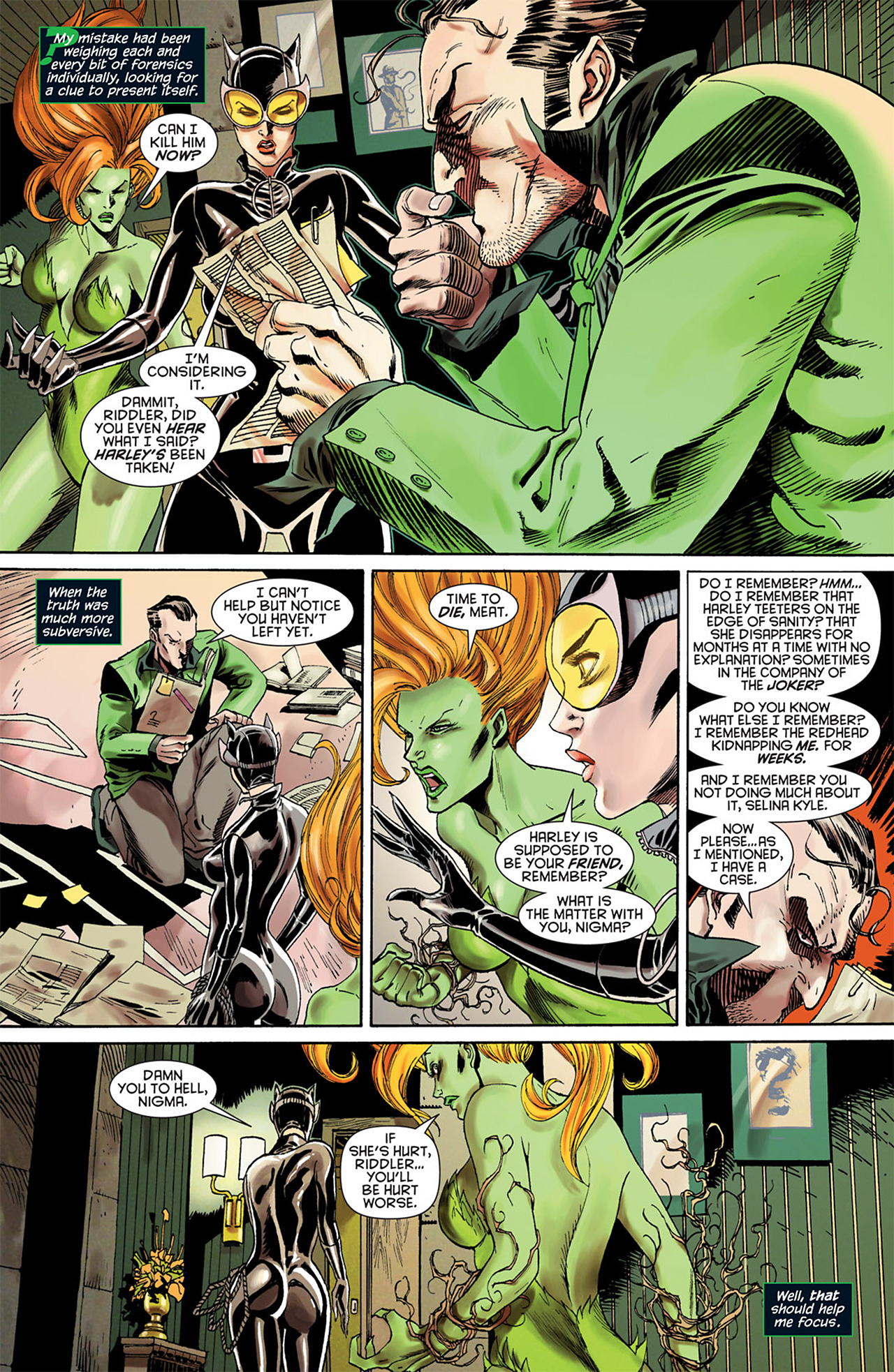 Read online Gotham City Sirens comic -  Issue #3 - 4