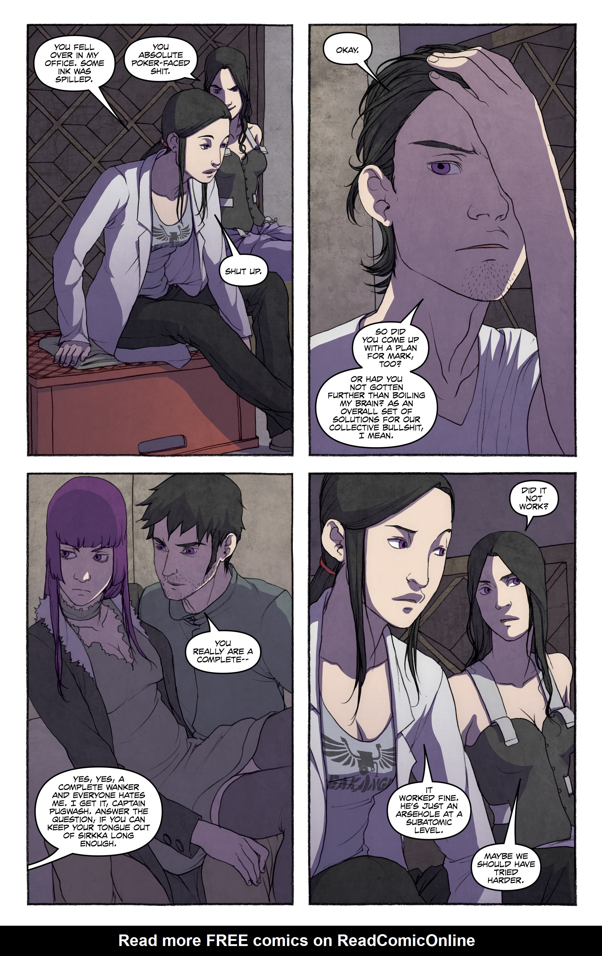 Read online FreakAngels comic -  Issue #6 - 52