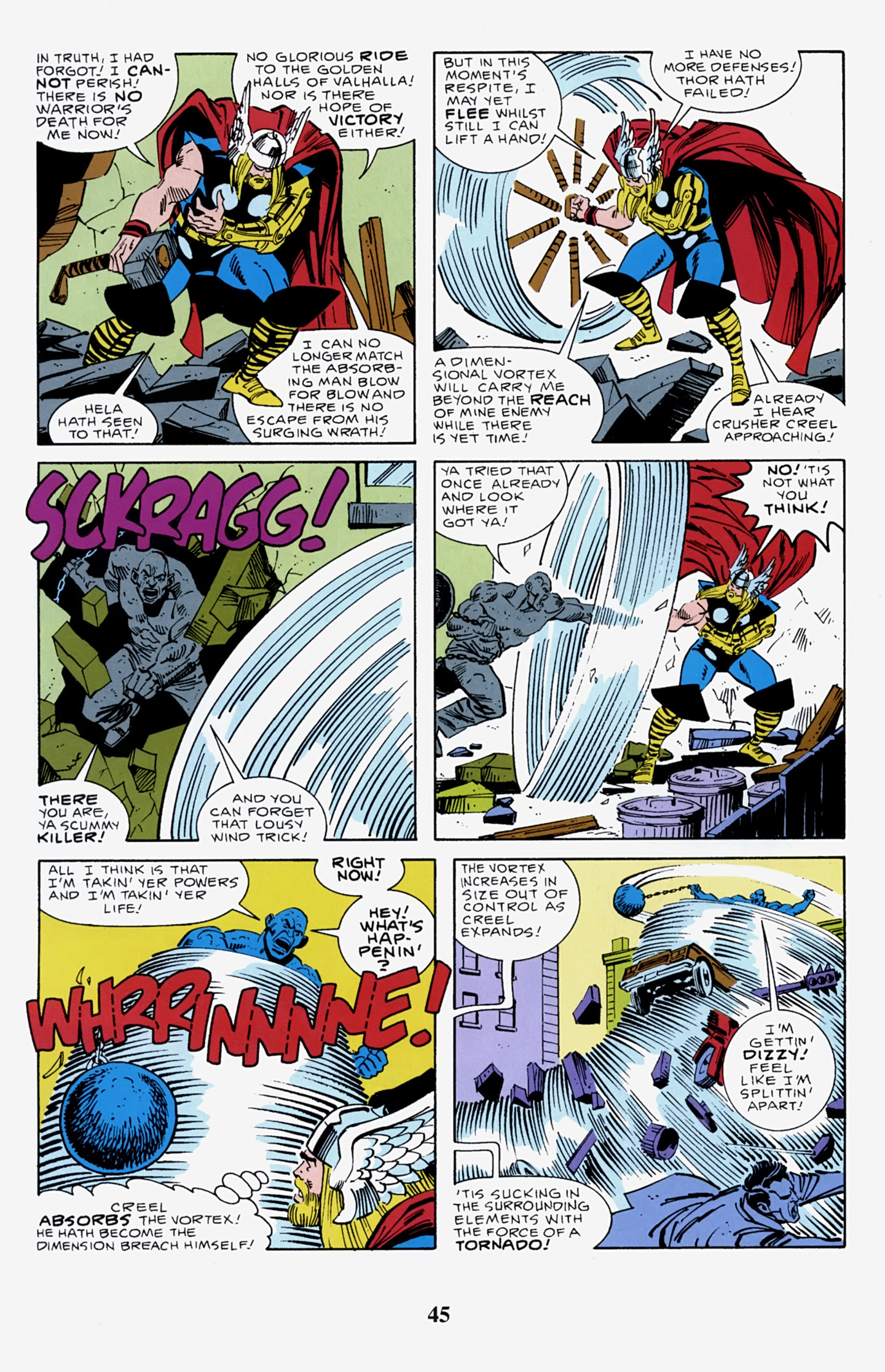 Read online Thor Visionaries: Walter Simonson comic -  Issue # TPB 5 - 47