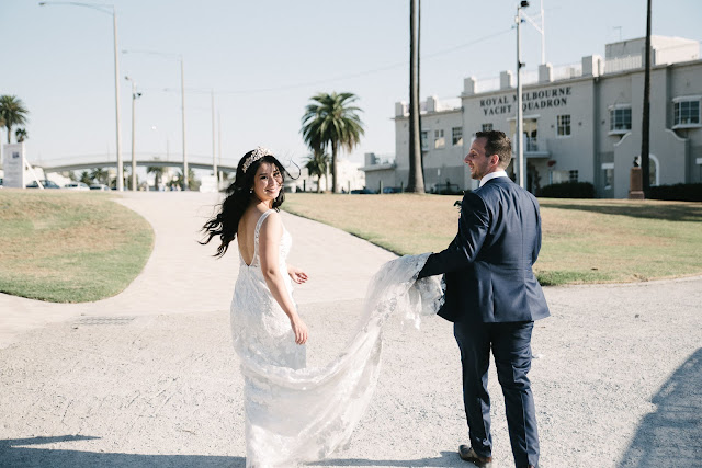 ANTHONY + KIMBERLEY - PERSPECTIVES BY MC TO THE AISLE AUSTRALIA MELBOURNE REAL WEDDING FEATURE ST KILDA