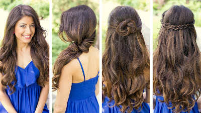 Simple And Beautiful Hairstyles For Girls For Long Hair Mobile