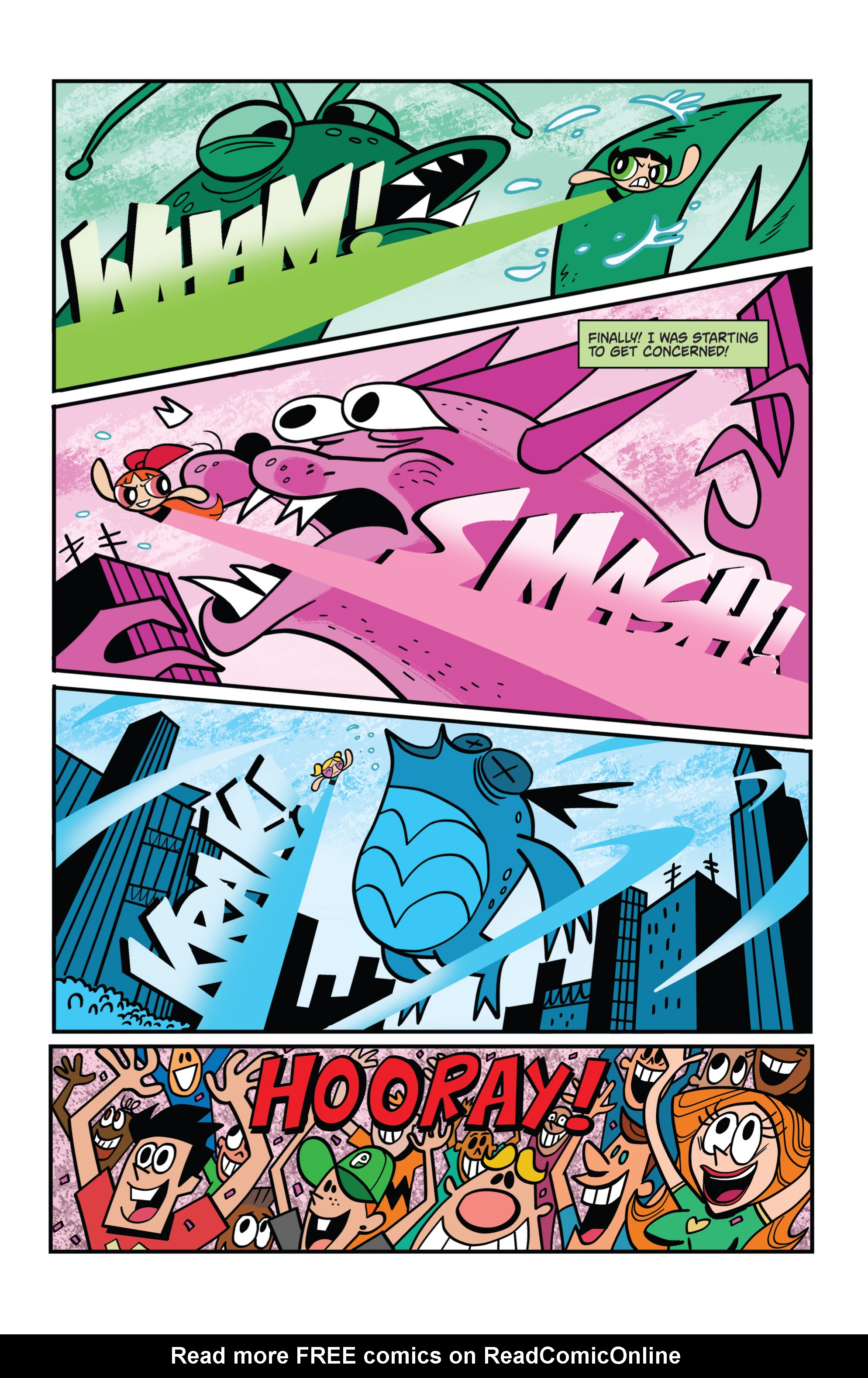 Read online Powerpuff Girls (2013) comic -  Issue #7 - 16