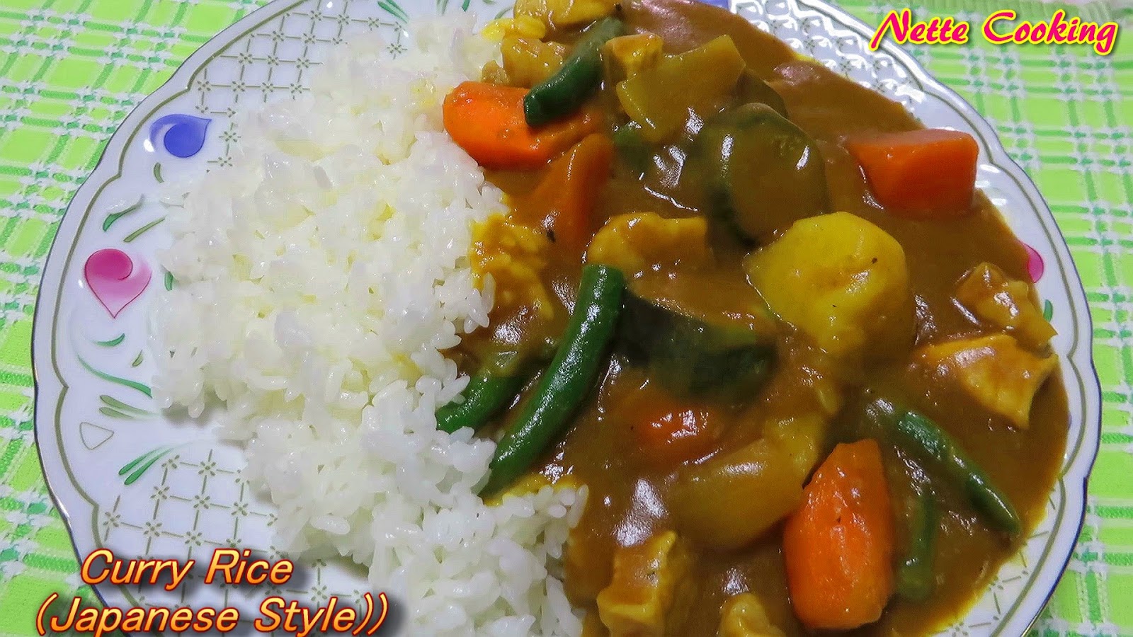 Cooking" "Curry Rice" (Japanese Style)