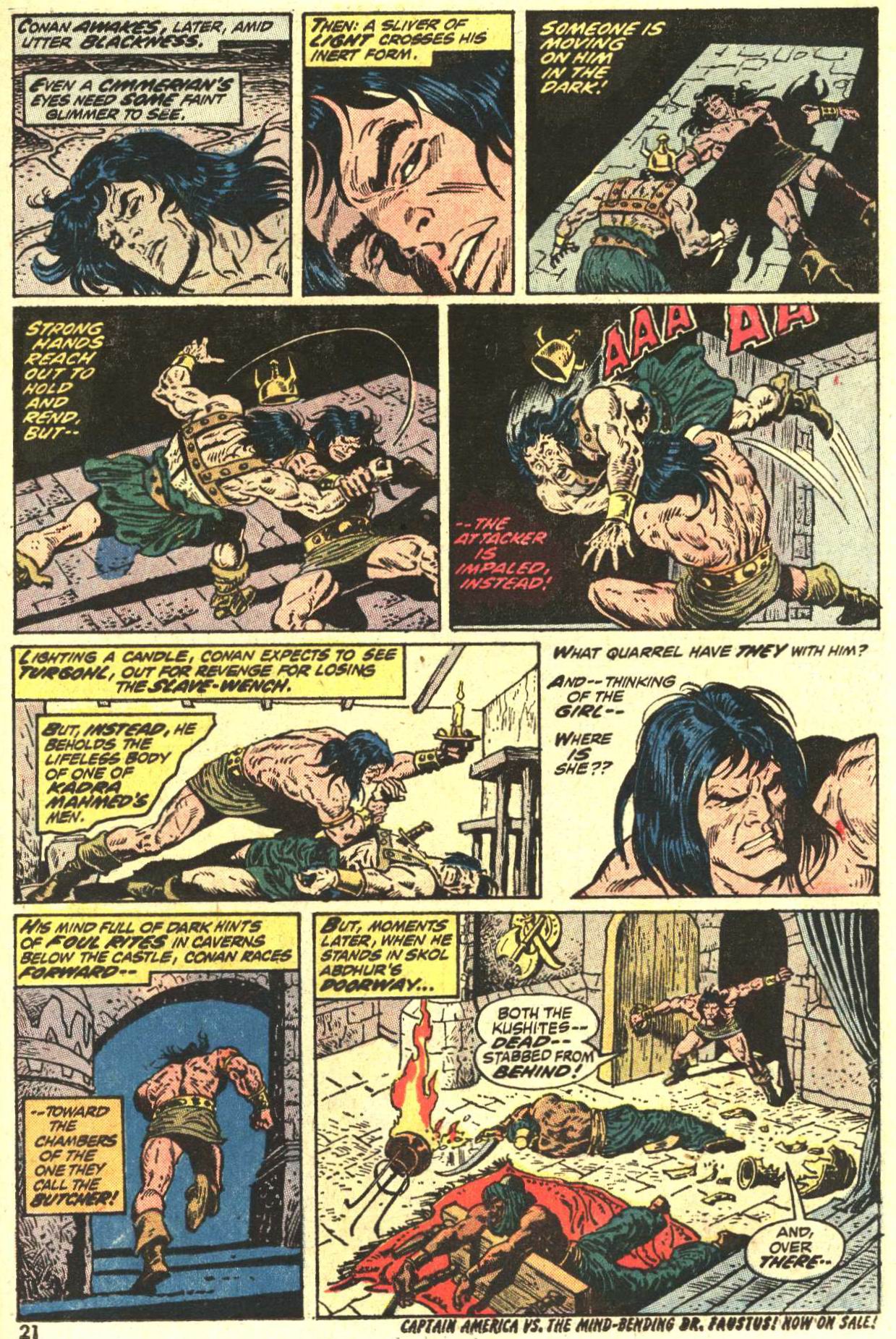 Read online Conan the Barbarian (1970) comic -  Issue #27 - 16