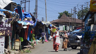 Addis Ababa has many old market areas