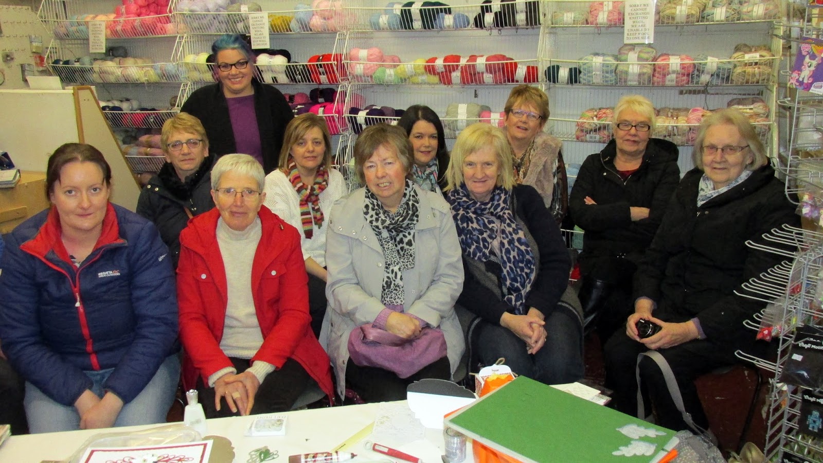 A Passion For Cards Craft Shop, Derry/Londonderry demo today thank