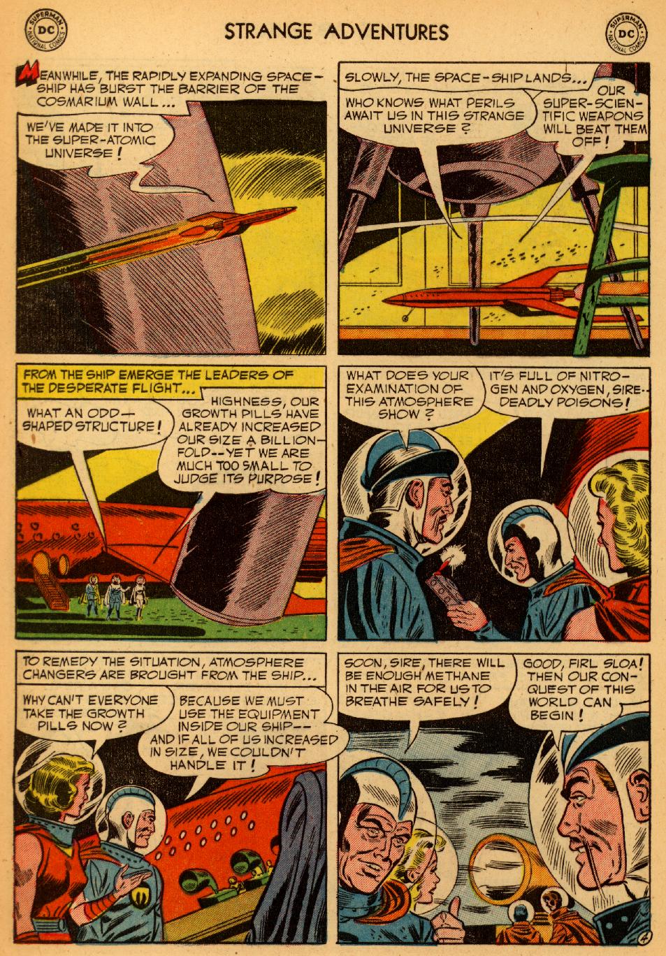 Read online Strange Adventures (1950) comic -  Issue #29 - 32