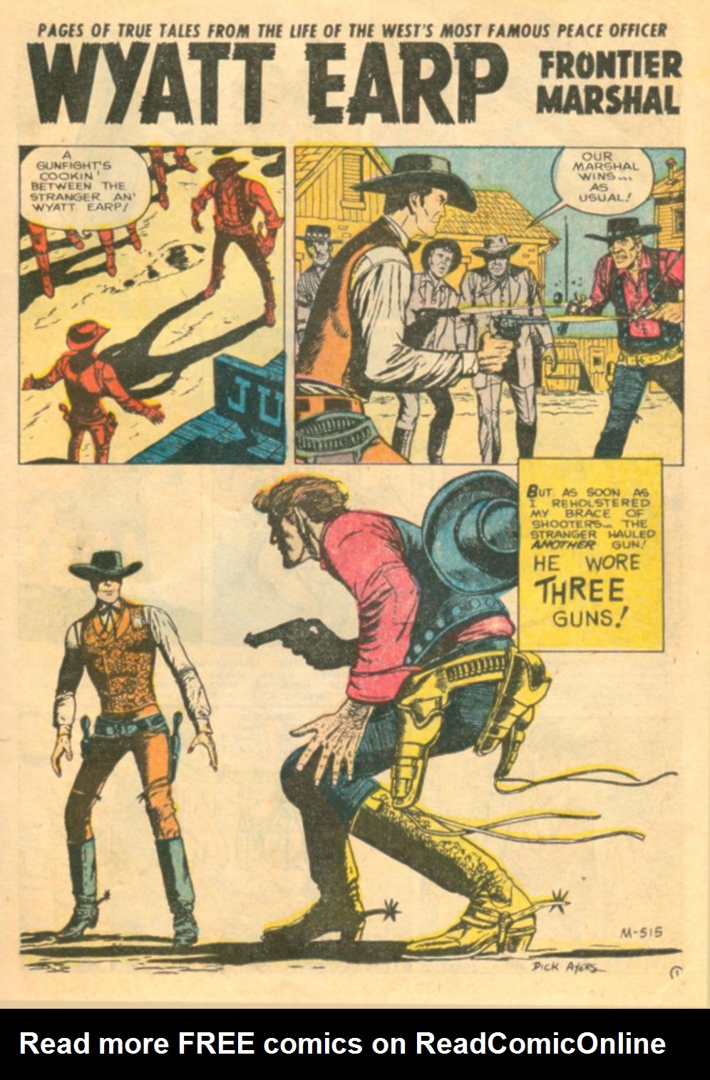 Read online Wyatt Earp comic -  Issue #14 - 15