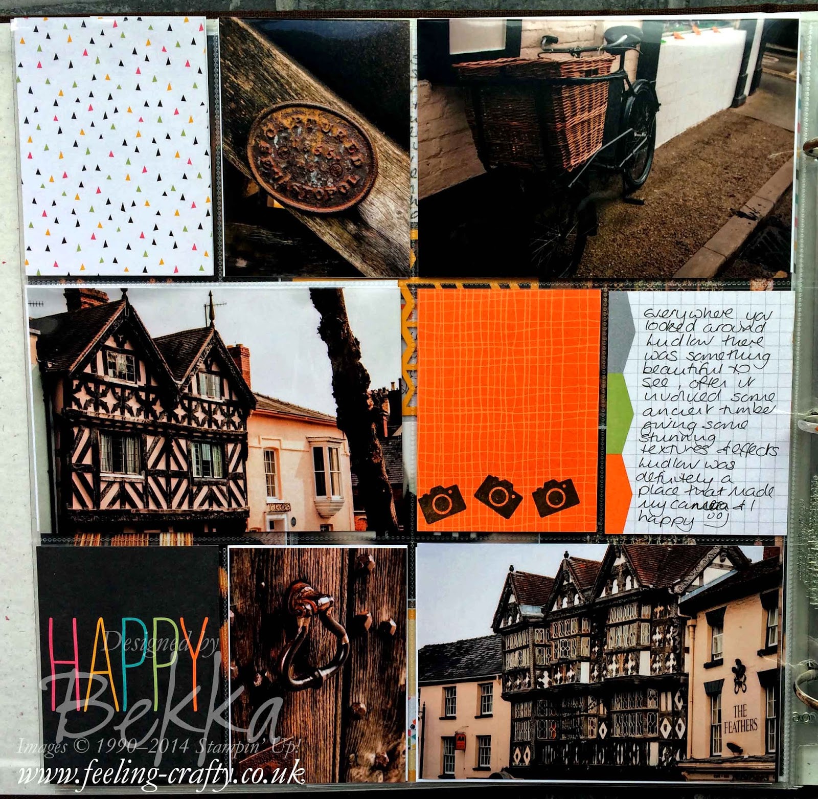 Exploring Ludow the Project Life by Stampin' Up! Way with Stampin' Up! UK Independent Demonstrator Bekka - check out her blog here