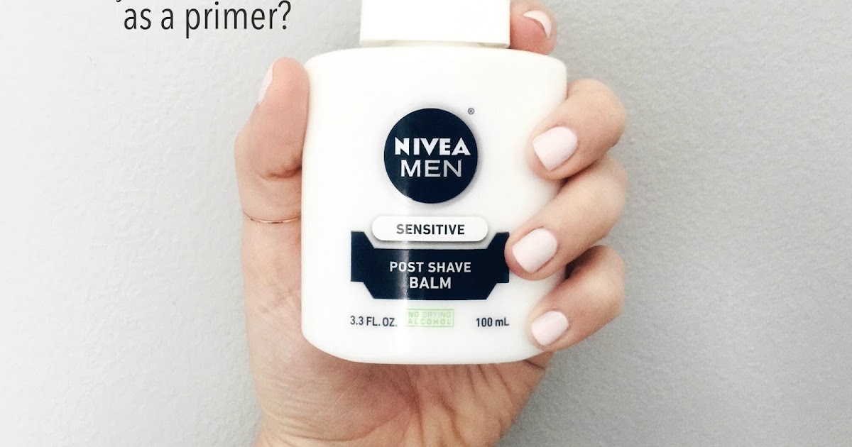 Franish beauty tuesday using a Nivea's post shave balm as a primer