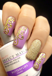 nail butterfly designs nails breath taking purple