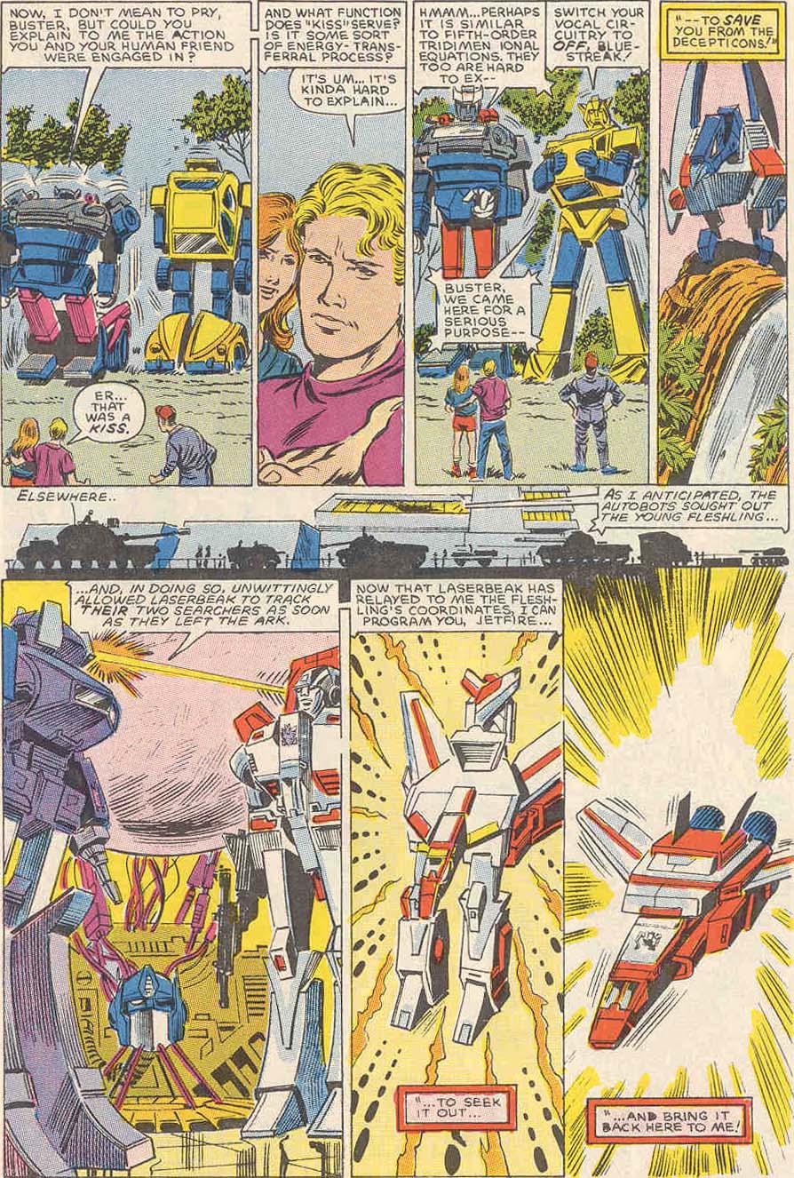 Read online The Transformers (1984) comic -  Issue #11 - 15