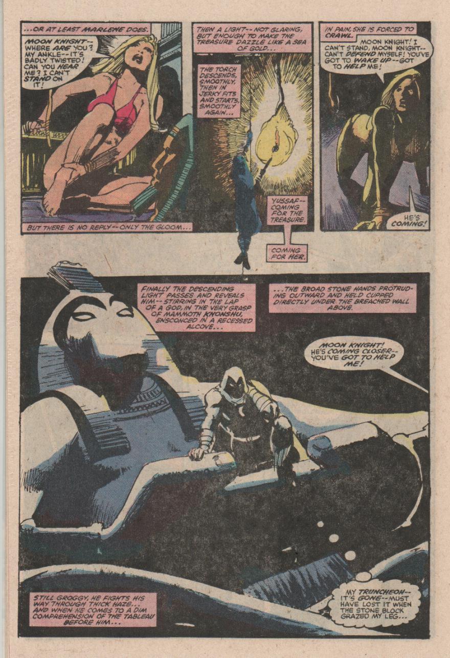 Read online Moon Knight (1980) comic -  Issue #28 - 21