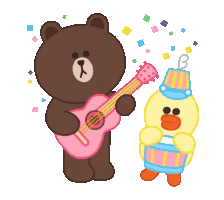 Line Sticker "Characters Pastel Cuties"