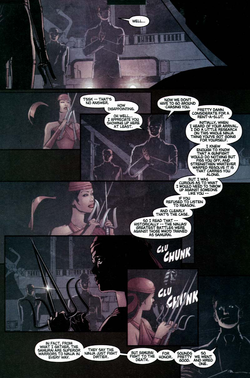 Read online Elektra (2001) comic -  Issue #3 - 21