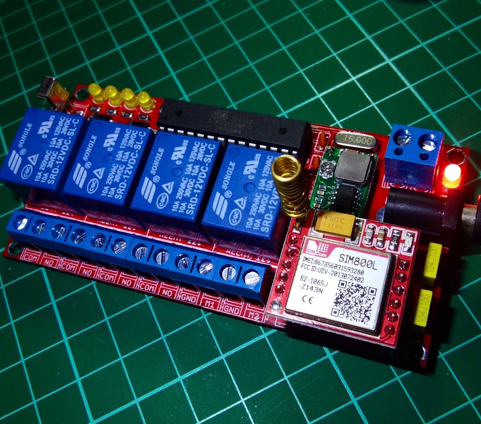 DIY Smart Home Security Arduino+SIM800L+Infrared - Dicky B_Mz
