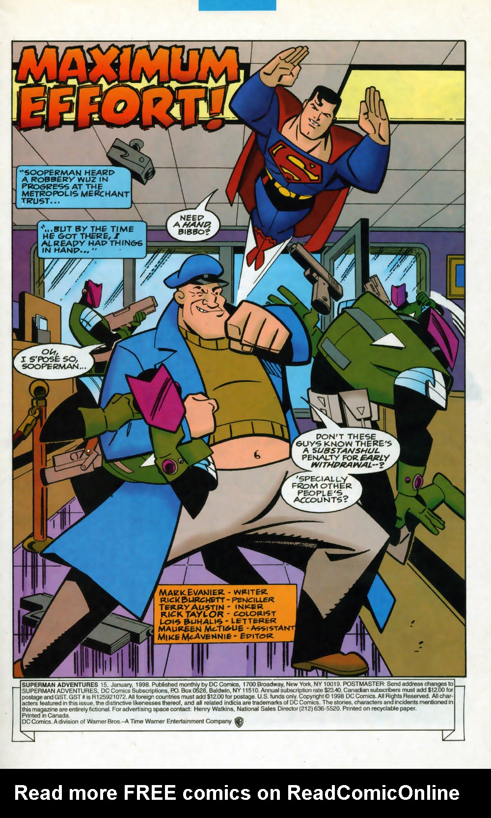 Read online Superman Adventures comic -  Issue #15 - 2
