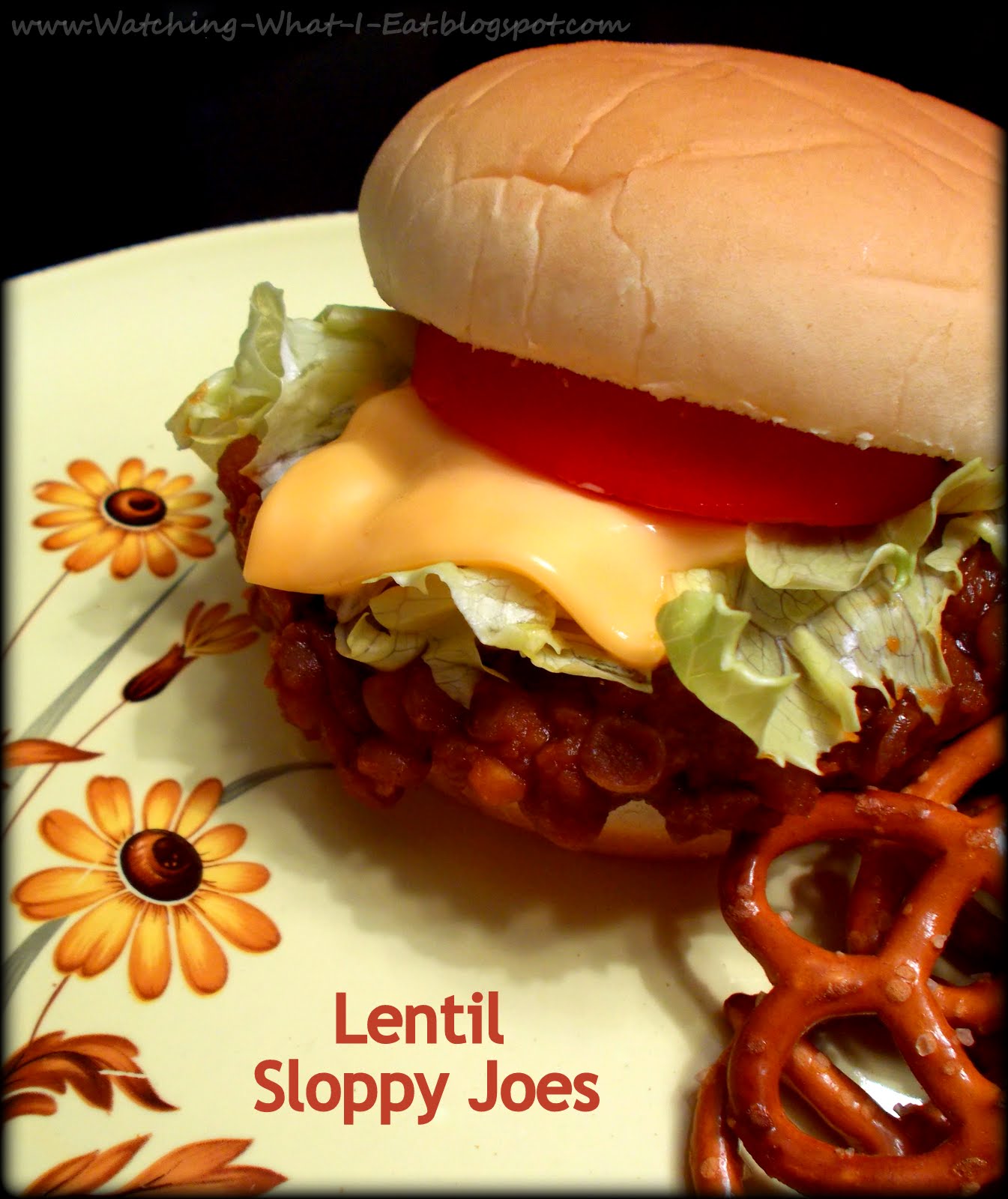 Watching What I Eat Lentil Sloppy Joes Meatless Monday