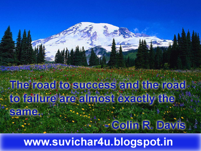 The road to success and the road to failure are almost exactly the same. - Colin R. Davis 