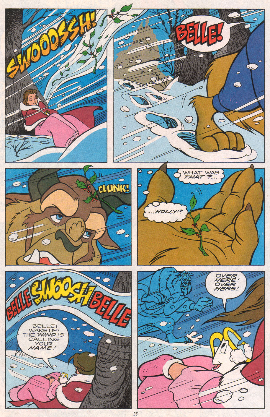 Read online Disney's Beauty and the Beast comic -  Issue #8 - 25
