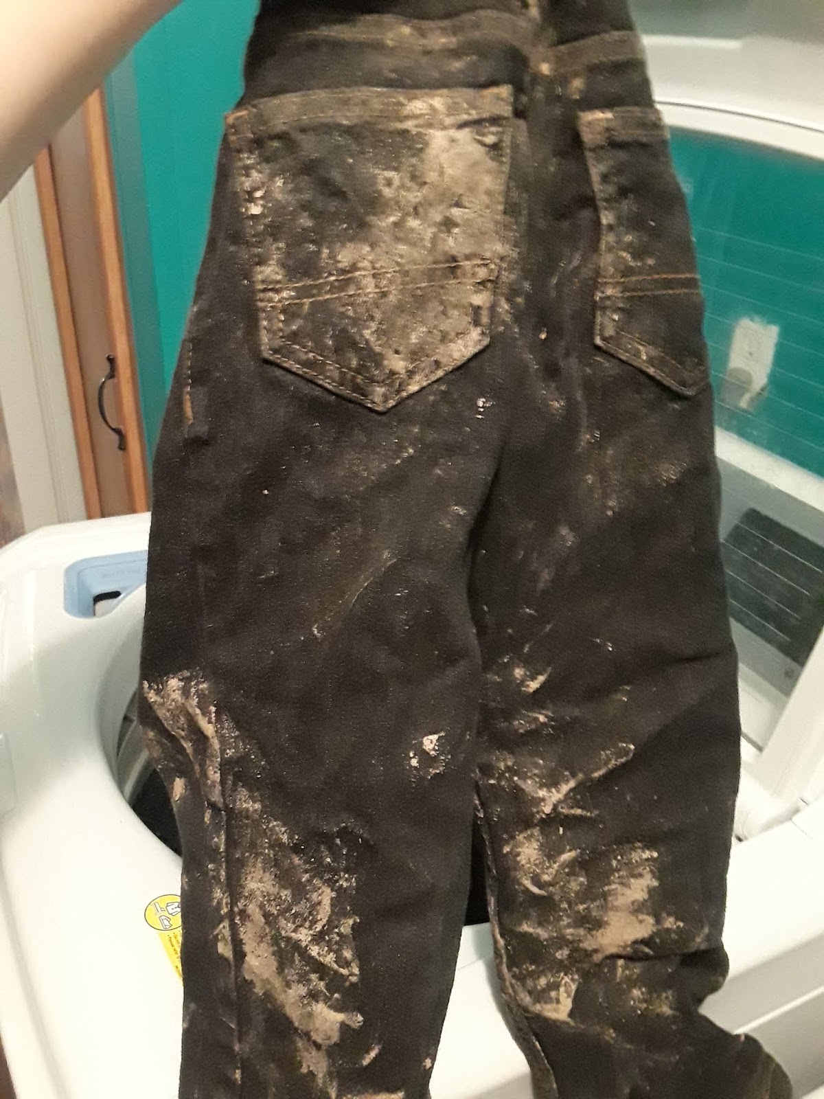 FaithHopeLove Muddy Jeans