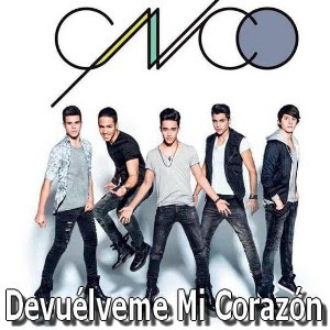 CNCO - Devuelveme mi corazon Letra y acordes de guitarra y piano