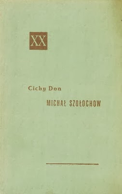 Znalezione obrazy dla zapytania Michał Szołochow : Cichy Don Tom I - IV 1967 PIW