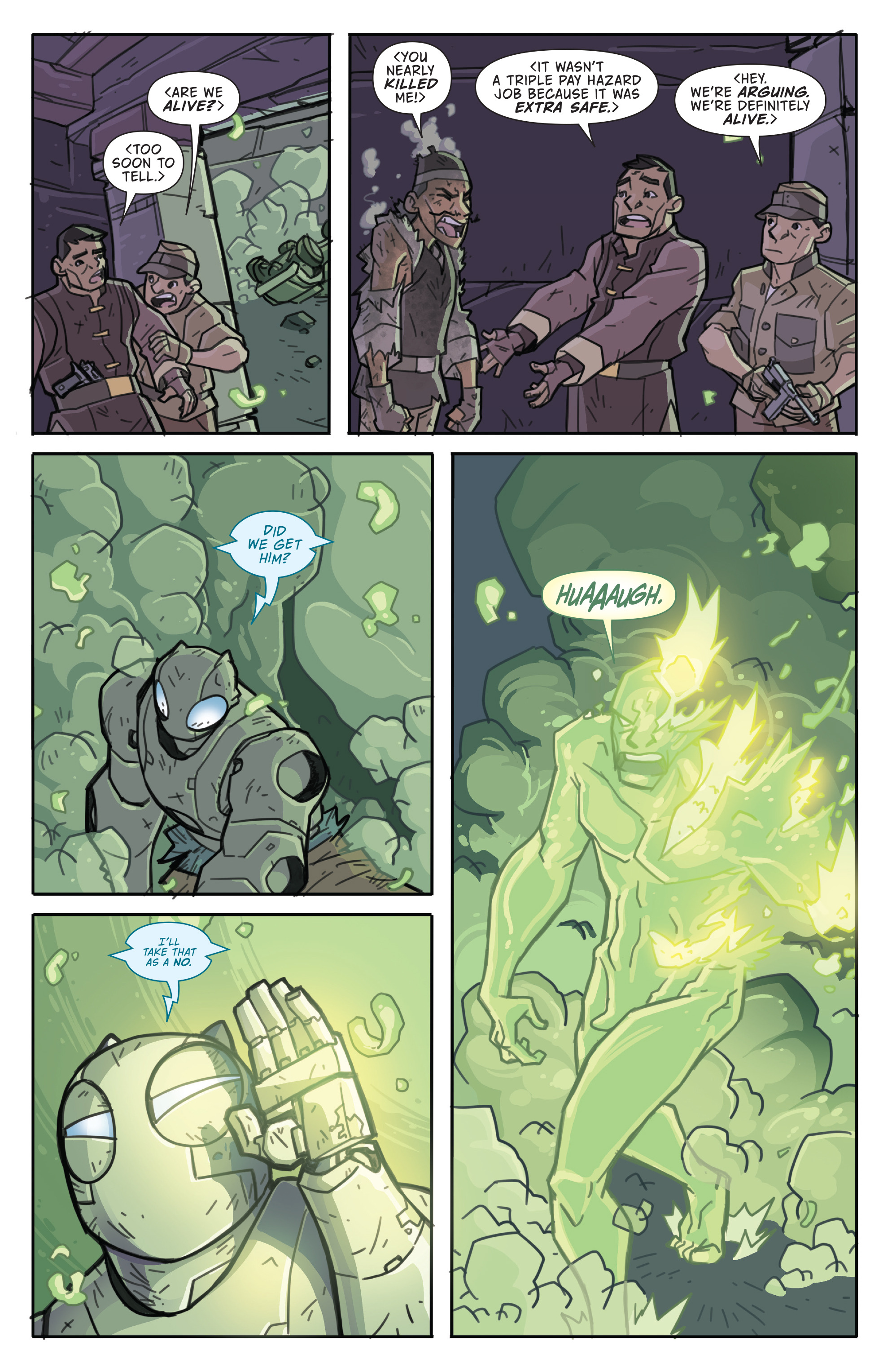 Read online Atomic Robo and the Temple of Od comic -  Issue #5 - 6