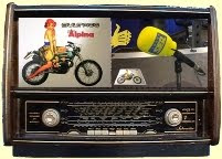 La Bultaco en la radio