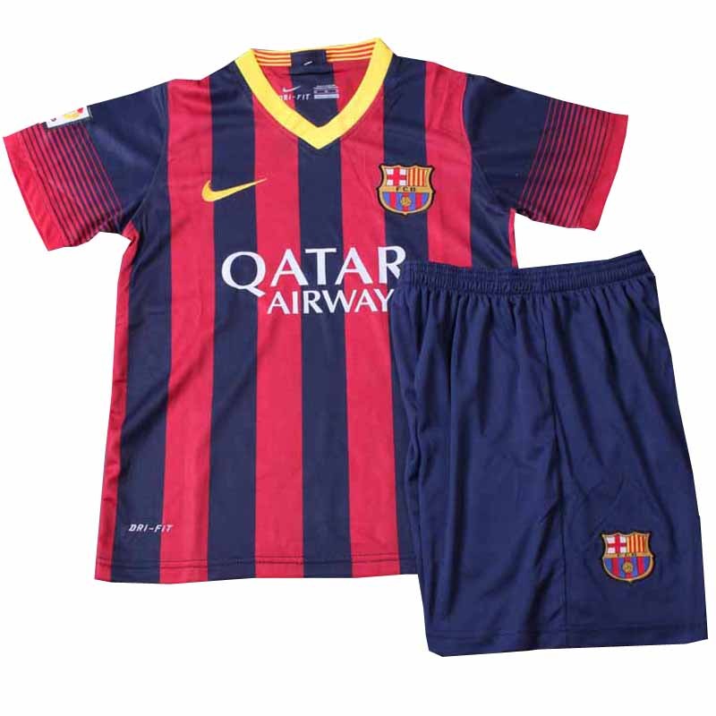 Jersey Kids Barcelona Home 2013-2014 | Big Match Jersey | Toko Grosir