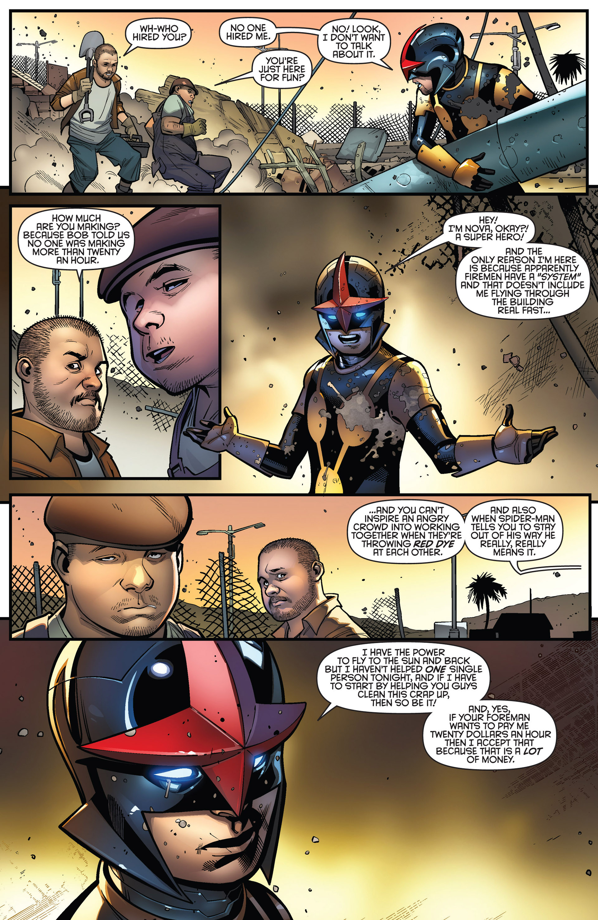 Read online Nova (2013) comic -  Issue #7 - 20