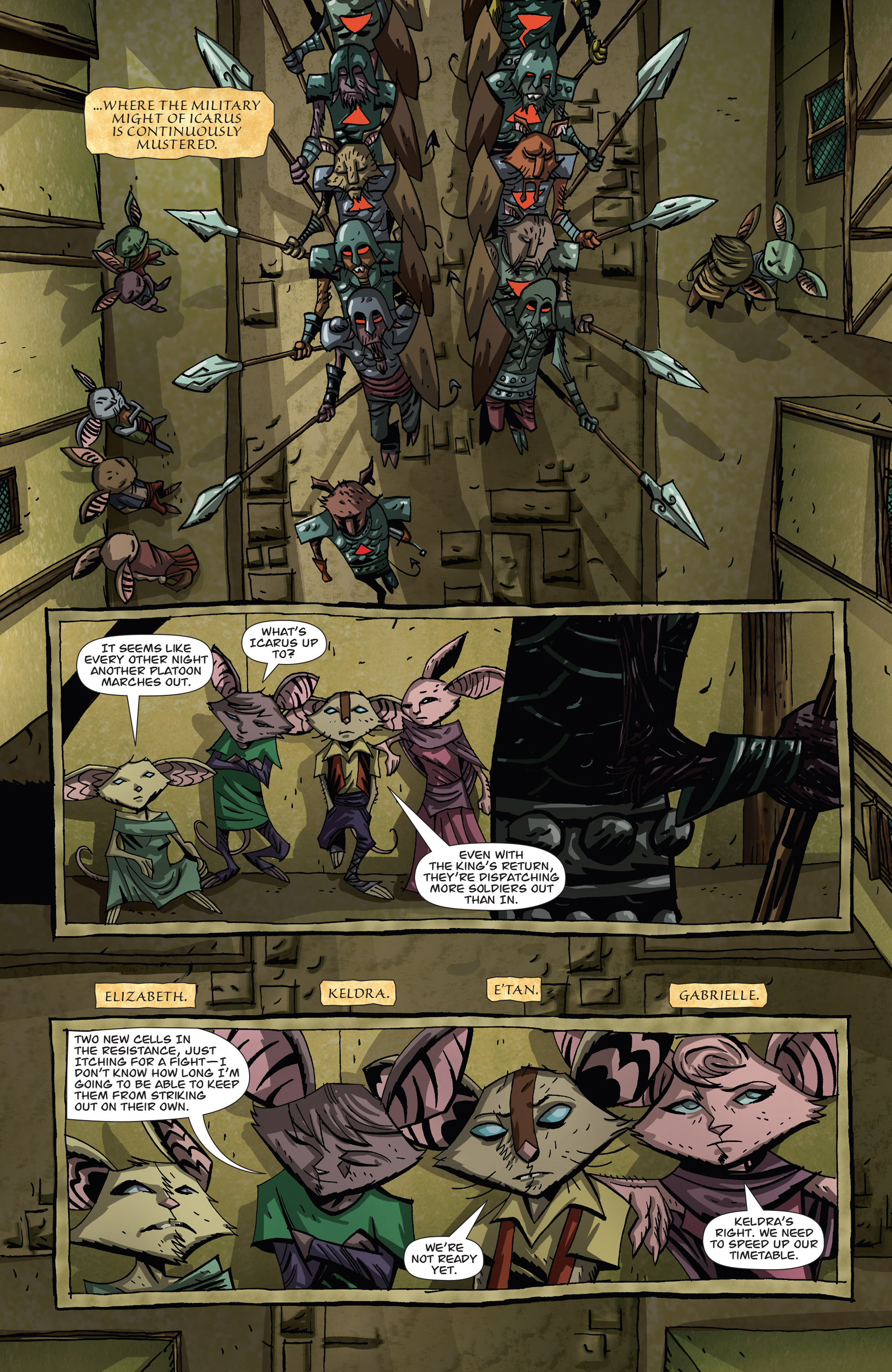 The Mice Templar Volume 4: Legend issue 10 - Page 15