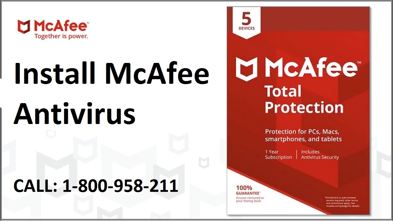 How to install and Register Retail McAfee Security Product on Windows?