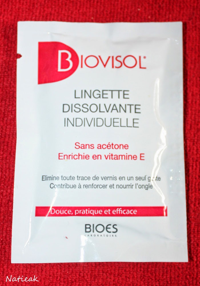 Biovisol Lingette dissolvante