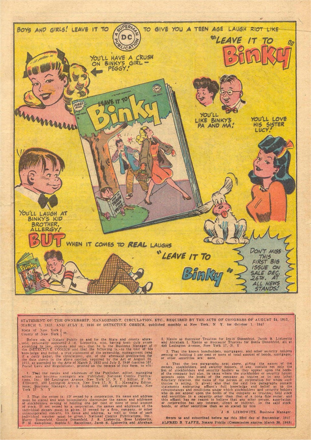 Read online Detective Comics (1937) comic -  Issue #132 - 23