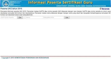 Cara Cek dan Status Peserta UKG